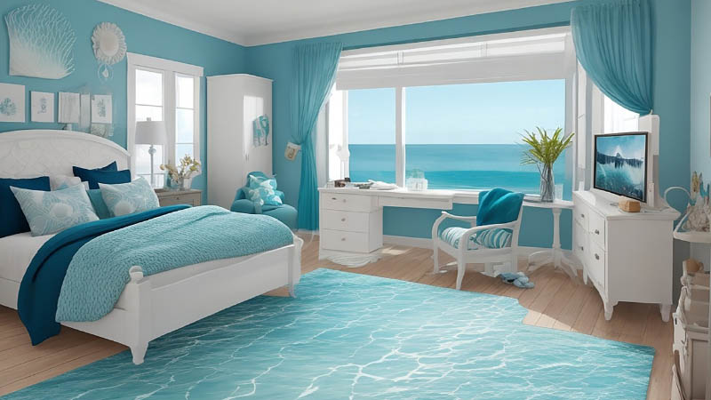 7 Ide Menarik Desain Kamar Tidur Nuansa Biru yang Bikin Betah